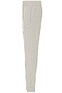 view 4 of 4 Tricolor Fox Patch Classic Jog Pant in Grey Melange