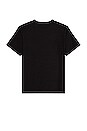 view 2 of 3 Tricolor Fox Patch Classic Pocket Tee-Shirt in Black