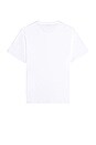 view 2 of 3 Tricolor Fox Patch Classic Pocket Tee-Shirt in White