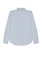 view 1 of 4 Fox Head Embroidery Classic Shirt in Washed Indigo