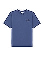view 1 of 4 Handwriting Comfort T-shirt in Storm Blue
