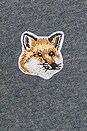 view 3 of 4 Fox Head Patch Regular T-shirt in Dark Grey Melange