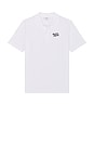 view 1 of 5 Maison Kitsune Handwriting Comfort Polo in White
