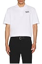 view 4 of 5 Maison Kitsune Handwriting Comfort Polo in White