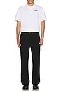 view 5 of 5 Maison Kitsune Handwriting Comfort Polo in White
