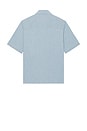 view 2 of 5 Relaxed Short Sleeve Shirt in Indigo