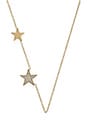 view 1 of 3 Star Motif Necklace in Gold