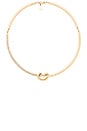 view 1 of 2 Knot Statement Necklace in Gold