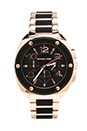 view 1 of 3 Tribeca Chronograph Watch in Black/Rosegold in Black & Rosegold