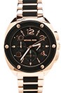 view 2 of 3 Tribeca Chronograph Watch in Black/Rosegold in Black & Rosegold