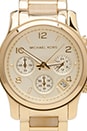 view 2 of 3 Runway Chronograph Watch in Bone/Gold in Bone & Gold