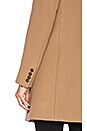 view 5 of 5 MANTEAU EN LAINE MACHETI in Camel