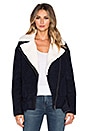 view 1 of 5 Massy Moto Jacket in Navy