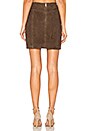 view 3 of 4 Jipsone Suede Skirt in Tobac in Tabac