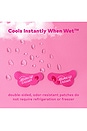 view 3 of 7 Cooling Clouds Under Eye Patches in Pink