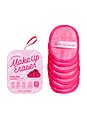 view 1 of 10 7-day Makeup Eraser Set in Pink