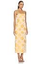 view 2 of 4 VESTIDO MIDI in Yellow