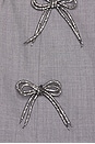 view 4 of 4 Mini Dress With Bows in Grey