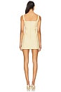 view 3 of 4 Mini Dress With Bows in Yellow