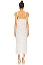 view 3 of 3 Lingerie Long Mesh Dress in Yellow Roses