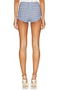 view 4 of 6 Tweed Shorts in Baby Blue