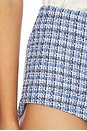 view 6 of 6 Tweed Shorts in Baby Blue