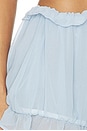view 6 of 6 Ruffle Short in Baby Blue