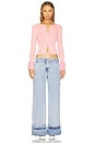 view 5 of 6 Wide Leg Pants in Light Blue