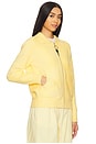 view 3 of 6 Zip Up Cardigan in Yellow