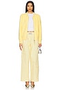 view 5 of 6 Zip Up Cardigan in Yellow