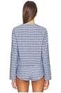 view 4 of 6 CHAQUETA TWEED in Baby Blue