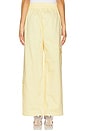 view 4 of 6 Wide Leg Pants in Yellow