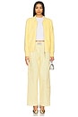 view 5 of 6 Wide Leg Pants in Yellow