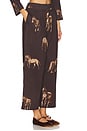 view 2 of 6 Wide Leg Pants in Brown Horses