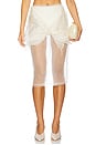 view 1 of 6 x REVOLVE Organza Midi Skirt With Big Bow in White