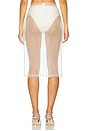view 4 of 6 x REVOLVE Organza Midi Skirt With Big Bow in White