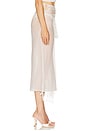 view 2 of 6 x REVOLVE Midi Skirt With Lace Details in White