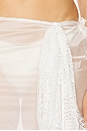 view 6 of 6 x REVOLVE Midi Skirt With Lace Details in White
