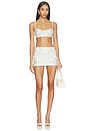 view 5 of 6 Mini Skirt in White