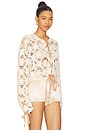 view 2 of 4 Crochet Top in Ivory