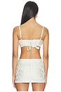 view 3 of 4 Bralette Top in White