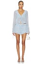 view 4 of 4 CAMISA RUFFLE in Baby Blue