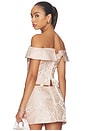 view 3 of 5 Brocade Corset Top in Pink