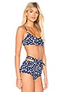 view 2 of 4 Mica Bikini Top in Marine Navy