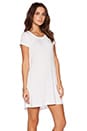 view 2 of 4 Cuba T Shirt Dress in White