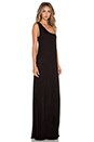 view 2 of 3 Dutch One Shoulder Strap Dress in Black