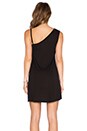 view 3 of 4 Ajax One Shoulder Mini Dress in Black