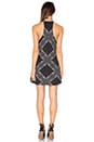 view 3 of 3 Scotty High Neck Mini Dress in Bandana