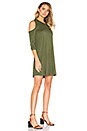 view 2 of 3 Radford Open Shoulder Dress in Military