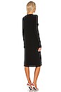 view 3 of 5 Fillmore Cardigan Dress in Black